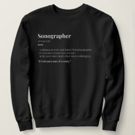 Sonograaf Definitie - Ultrasound Tech Gift Trui