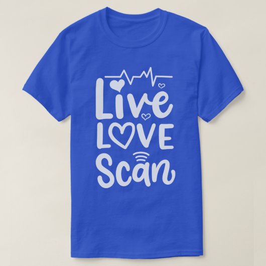 Sonograaf echografie Tech T-shirt (Design voorkant)