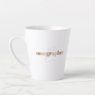 Sonograaf Koffie Mok / Sonografie Koffie Cup / Gif