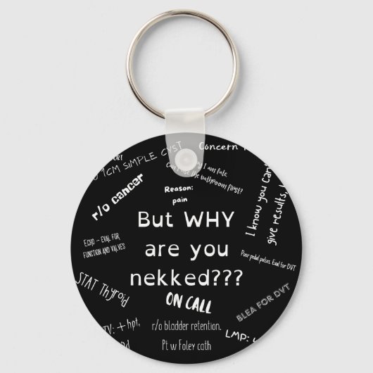 Sonograaf zegt wat Sleutelhanger (Voorkant)