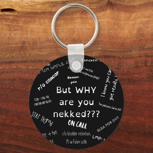 Sonograaf zegt wat Sleutelhanger (Voorkant)