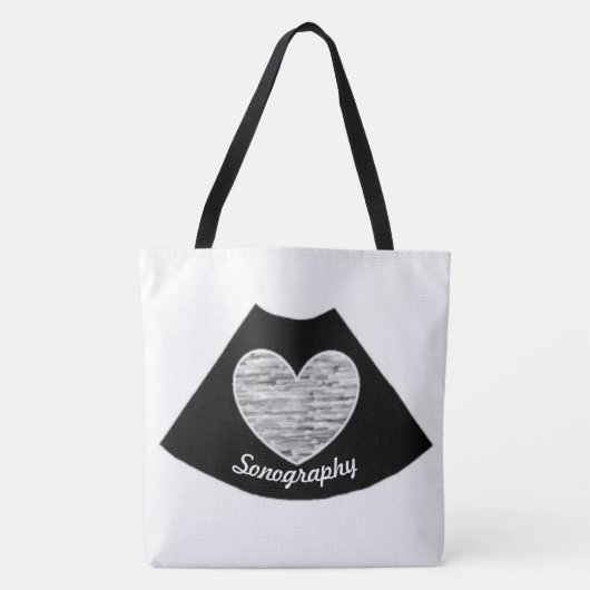 Sonografie-Canvas tas (Voorkant)