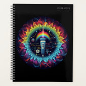 Sonografie-kleurige ultrasone golven planner (Voorkant)