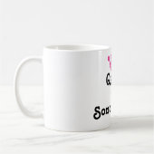 Sonografie-koningin Koffiemok (Links)