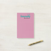 Sonografie Post-it® notes 4 x 6 (Op bureau)