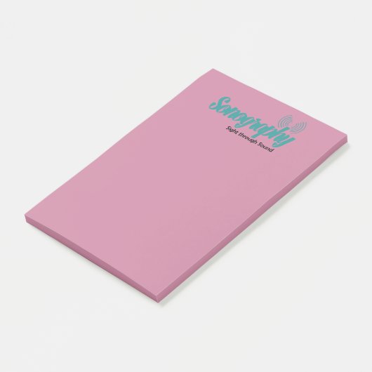 Sonografie Post-it® notes 4 x 6 (Schuin)