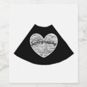 Sonografie Wijnlabel Wijn Etiket (Enkel label)