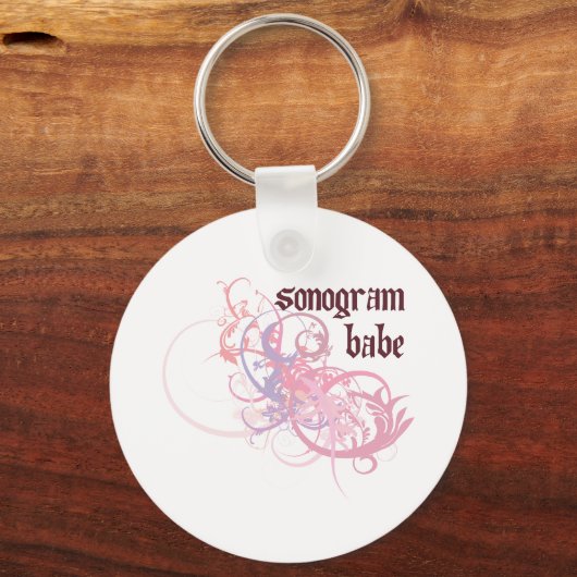 Sonogram Babe Sleutelhanger (Voorkant)