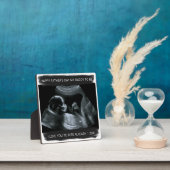 Sonogram Foto papa om van je te houden Fotoplaat (Insitu)