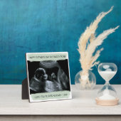 Sonogram Foto Papa om van je te houden Fotoplaat (Insitu)