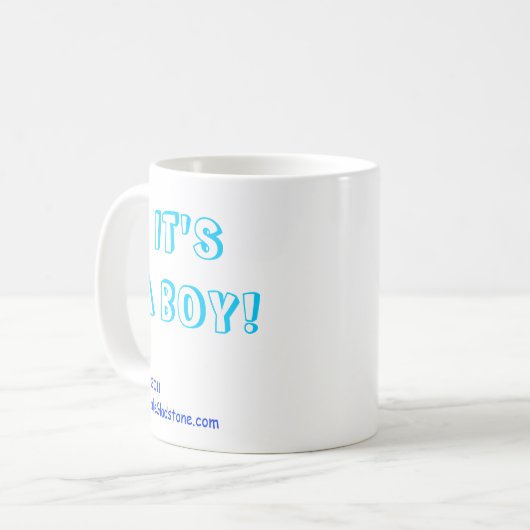 Sonogram karicatuur Mok 11p (Voorkant links)