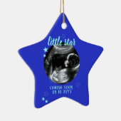 Sonogram Keepomwille Baby Ultrasound keramisch Orn Keramisch Ornament (Rechts)