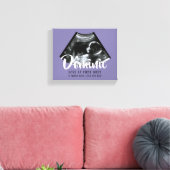 Sonogram Keepsake Baby Echografie Canvas Print (Insitu (Woonkamer))