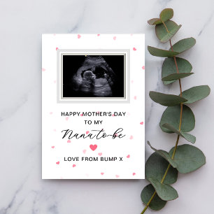 Sonogram Moederdag van Bump naar Nana Kaart