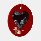 Sonogram Ornament - Liefde op eerste acht (Rechts)