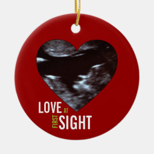 Sonogram Ornament - Liefde op eerste acht