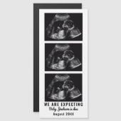 Sonogram zwangerschapsaankondiging Fotobooth Strip (Voorkant / Achterkant)