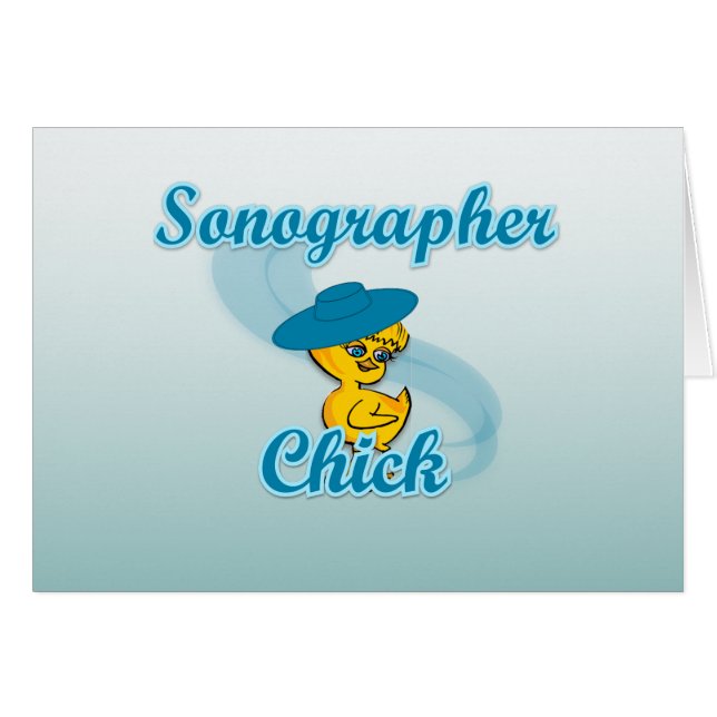 Sonographer Chick #3 (Voorkant Horizontaal)