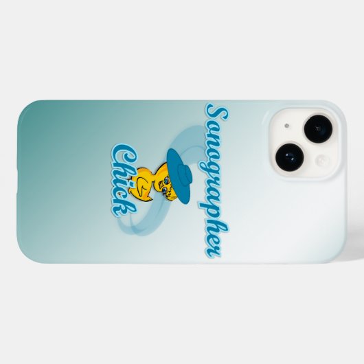 Sonographer Chick #3 Case-Mate iPhone Case (Achterkant (horizontaal))