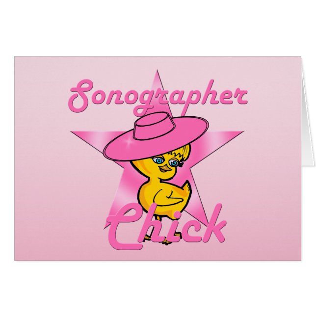 Sonographer Chick #8 (Voorkant Horizontaal)