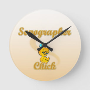 Sonographer Chick Ronde Klok