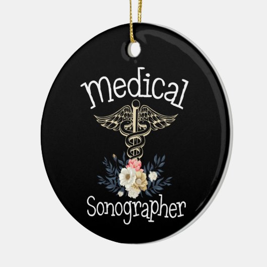 Sonographer Cute Sonography Gift Keramisch Ornament (Links)