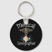 Sonographer Cute Sonography Gift Sleutelhanger (Voorkant)