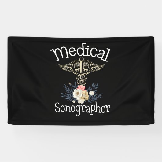 Sonographer Cute Sonography Gift Spandoek (Horizontaal)