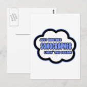 Sonographer ... De droom van Livin Briefkaart (Voorkant / Achterkant)