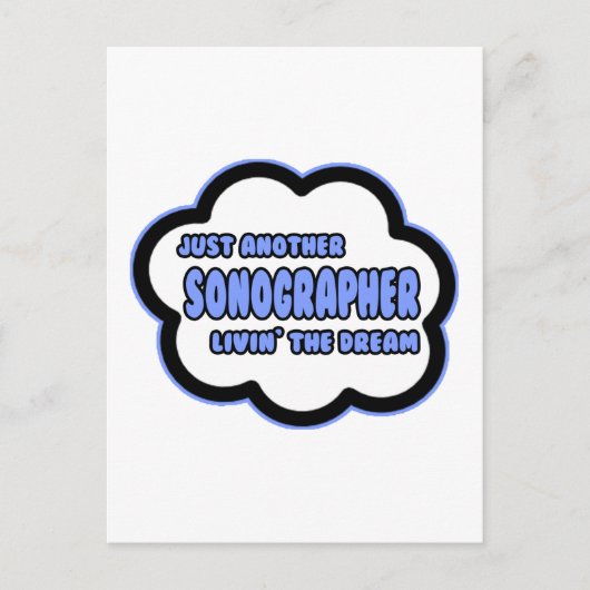 Sonographer ... De droom van Livin Briefkaart (Voorkant)
