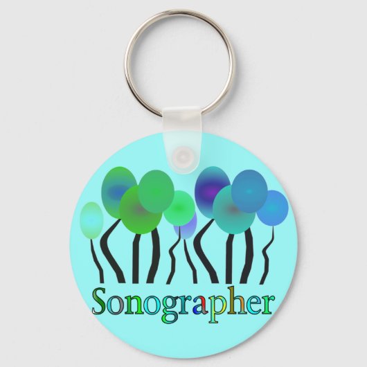 Sonographer Gifts Sleutelhanger (Voorkant)