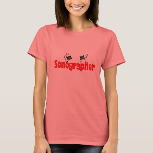Sonographer Gifts T-shirt (Voorkant)