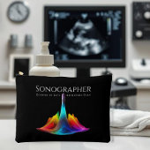 Sonographer-kleurrijke ultrasone golven etui