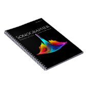 Sonographer-kleurrijke ultrasone golven notitieboek (Rechterzijde)