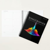Sonographer-kleurrijke ultrasone golven planner (Display)