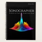 Sonographer-kleurrijke ultrasone golven planner (Voorkant)