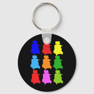 Sonographer Popart Gfits Sleutelhanger