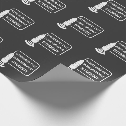 Sonographer Ultrasound technicus Gift Idee Cadeaupapier (Hoek)