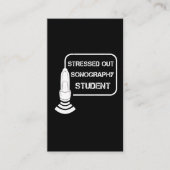 Sonographer Ultrasound technicus Gift Idee Visitekaartje (Voorkant)