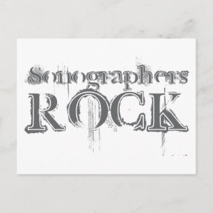 Sonographers Rock Briefkaart