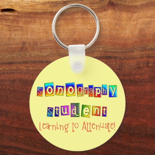 Sonography Student Gifts Sleutelhanger (Voorkant)