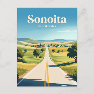 Sonoita Highway Arizona Briefkaart