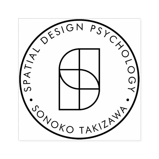 SONOKO rubber stempel (Afrduk)