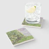 Sonoma Alexander Valley Marble Stone Onderzetter (Zijkant)