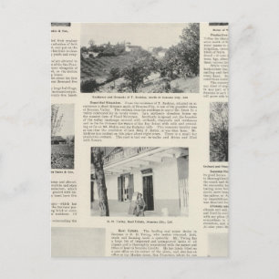 Sonoma Boerderijen, Californië Briefkaart