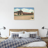 Sonoma, CA - Mission San Francisco Solano Canvas Afdruk (Insitu (Slaapkamer))