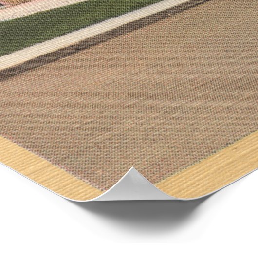 Sonoma, CA - Mission San Francisco Solano Poster (Hoek)