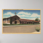 Sonoma, CA - Mission San Francisco Solano Poster (Voorkant)