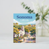 Sonoma Californië Briefkaart (Staand voorkant)