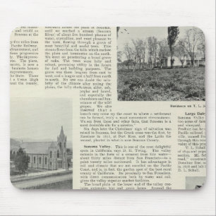 Sonoma, Californië Muismat